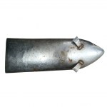 Metalowa maska i patera