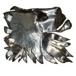 Metalowa maska i patera