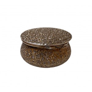 Silver (800) gold-plated box / pillbox