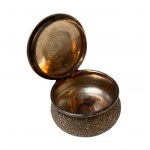 Silver (800) gold-plated box / pillbox