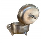 Posrebrzana cukiernica Art Déco, Fraget