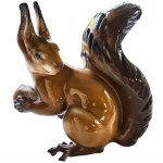 Porcelanowa wiewiórka, Rosenthal, proj. Theodor Kärner