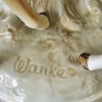 Porcelanowa figurka jeleń i sarna, Royal Dux, proj. Karl Wanke