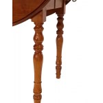 Round folding table