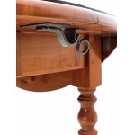 Round folding table