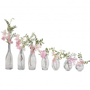 Zestaw ozdobnych flakonów Vases des 7 jours, Tsé & Tsé (Francja)