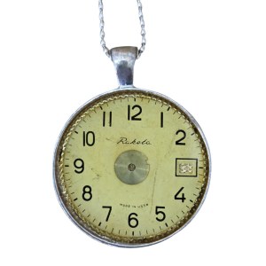 Necklace made from a Rocket watch, USSR