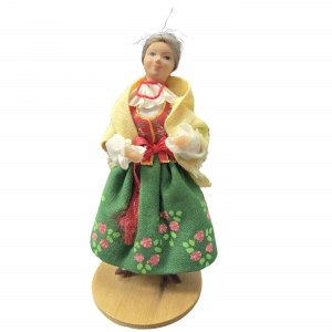 Collector folk doll vintage highlander, Cepelia / Cooperative of work R. L. and A.