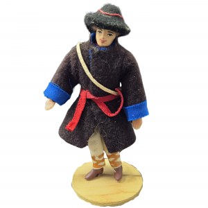 Collector's vintage folk doll, Cepelia / Work cooperative of R. L. and A.