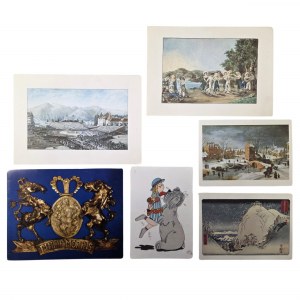 Vintage greeting card set