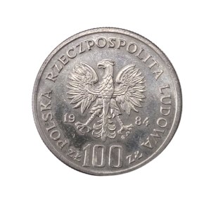 Pièce de la PRL, 100 zloty, 40 ans de la PRL, 1984