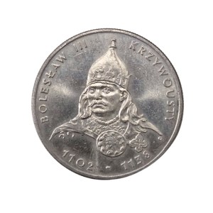 Pièce de 50 zl de la République populaire de Pologne, Bolesław III Wrymouth, 1982