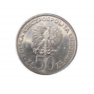 PRL 50 zloty coin World Food Day 1981