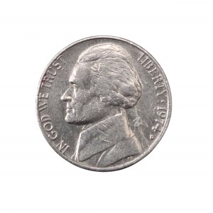 Moneta da 5 centesimi USA, Monticello, 1974