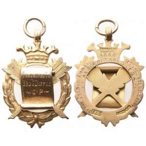 Medaglia Presented To Bro. G. Duffus C. P., 1924, AU (25,8 x 36 mm)