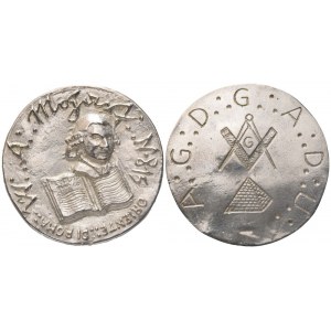 Medaglia W. A. Mozart N° 815 Oriente Di Roma (37,6 mm)