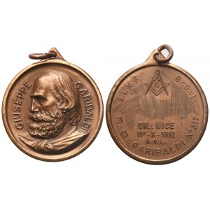 Medaglia Giuseppe Garibaldi N° 317, AE (35,7 mm)