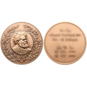 Medaglia R. L. Giosuè Carducci 103 Or. Di Bologna A. V. L. (70 mm)