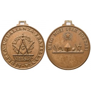 Medaglia Libertà Uguaglianza Fratellanza Valle Del Bisagno (30 mm)