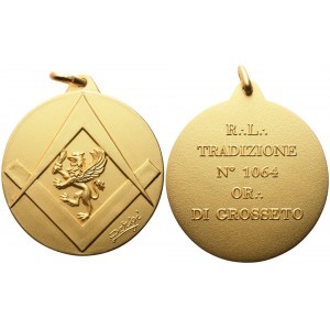 Medaglia R. L. Tradizione N° 1064 Or. Di Grosseto (49,7 mm)