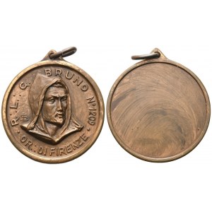 Medaglia R. L. G. Bruno N° 1209, Or. Di Firenze (38 mm)