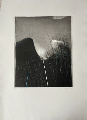 Andrzej Pietsch, Krajobraz o zmierzchu - próba / Twilight Landscape