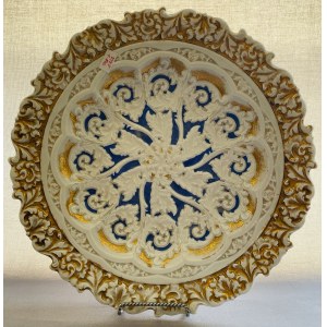 Miśnia, Talerz dekoracyjny, ok. 1840 r.
