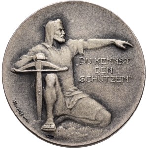 Schweiz - Aargau - Silbermedaille 1924 - Aarau, Eidgenössisches Schützenfest