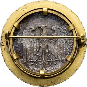 Switzerland - Aargau - Silver medal 1924 - Aarau, Federal Shooting Festival - Brooch - Switzerland, Swiss Shooting Medal