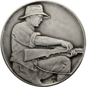 Schweiz - Aargau - Silbermedaille o. J. - Aargauische Kantonalschützengesellschaft, Meisterschaft