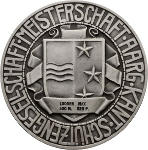 Switzerland - Aargau - Silver medal n.d. - Aargauische Kantonalschützengesellschaft, Championship - Switzerland, Swiss Shooting Medal