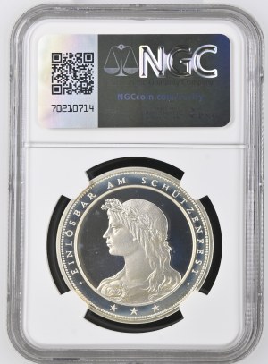 Switzerland - Aargau - 50 francs 1988, Schützentaler - Brugg, Aargauisches Kantonalschützenfest - NGC PF 68 ULTRA CAMEO - Switzerland, Swiss Shooting Medal