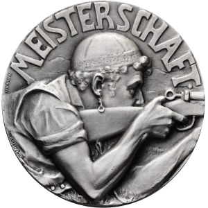 Schweiz - Appenzell Ausserrhoden - versilberte Bronzemedaille 1970 - Herisau, Kantonalschützenverein, Meisterschaft