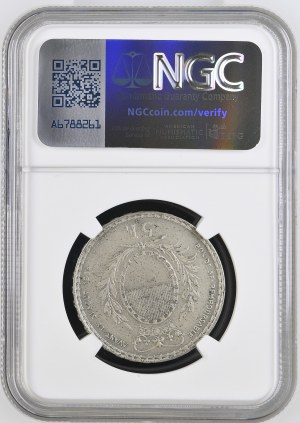 Switzerland - Fribourg - 5 Francs 1934, Shooting Thaler, Matt - Fribourg, Federal Shooting Festival - Fribourg, Tir fédéral - NGC MS 64 - Switzerland, 5 Francs Swiss Shooting Thaler