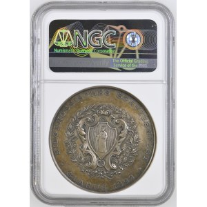 Schweiz - Glarus - Silbermedaille 1892 - Glarus, Eidgenössisches Schützenfest - NGC MS 62