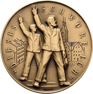 Switzerland - Glarus - Bronze medal 1957 - Glarus, Glarner Kantonal-Schützenfest - Switzerland, Swiss Shooting Medal