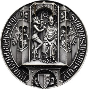Schweiz - Luzern - versilberte Bronzemedaille o. J. - Schützengesellschaft der Stadt Luzern 1429