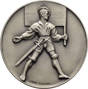 Switzerland - Lucerne - Silver medal n.d. - Lucerne Cantonal Shooting Club - Switzerland, Swiss Shooting Medal