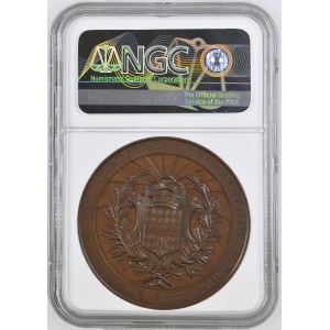 Schweiz - Neuenburg / Neuchâtel - Kupfermedaille 1892 - Le Locle, Tir cantonal neuchâtelois - NGC MS 63 BN - Switzerland, Swiss Shooting Medal