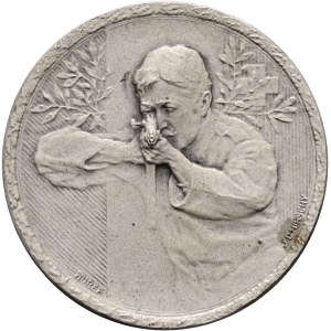 Schweiz - Neuenburg / Neuchâtel - Silbermedaille 1913 - La Chaux-de-Fonds, Tir cantonal neuchâtelois