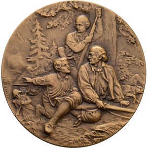 Schweiz - Nidwalden - Bronzemedaille o. J. - Nidwaldner kantonale Meisterschaft - Switzerland, Swiss Shooting Medal