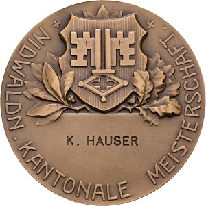 Switzerland - Nidwalden - Bronze medal o. J. - Nidwalden cantonal championship - Switzerland, Swiss Shooting Medal