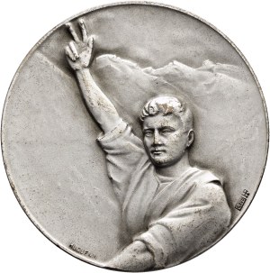 Switzerland - Obwalden - Silver medal n.d. - Cantonal Shooting Association, for outstanding achievements - Switzerland, Swiss Shooting Medal