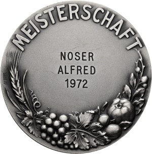 Switzerland - Schaffhausen - Silver medal 1972 - Schaffhausen, Kantonalschützenverein Schaffhausen, Meisterschaft - Switzerland, Swiss Shooting Medal