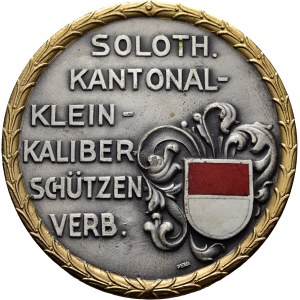 Schweiz - Solothurn - Silbermedaille o. J. - Solothurnischer Kantonal-Kleinkaliber-Schützenverband, Meisterschaft