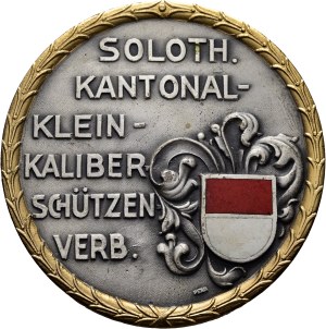 Switzerland - Solothurn - Silver medal n.d. - Solothurn Cantonal Smallbore Shooting Association, Championship - Switzerland, Swiss Shooting Medal