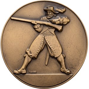 Schweiz - St. Gallen - Bronzemedaille 1957 - Wattwil, Kantonalschützenfest - Switzerland, Swiss Shooting Medal