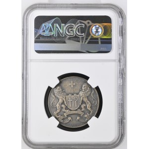 Switzerland - Thurgau - Silver medal 1922 - Kreuzlingen, Thurgau Cantonal Shooting Festival - NGC MS 65 - Switzerland, Swiss Shooting Medal
