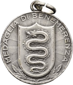 Schweiz - Tessin / Ticino - Silbermedaille 1929 - Bellinzona, Eidgenössisches Schützenfest / Tiro federale - Switzerland, Swiss Shooting Medal