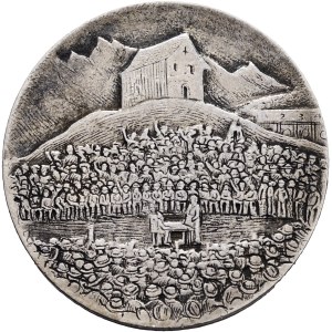 Schweiz - Uri - Silbermedaille 1920 - Schattdorf, X. Urnerisches Kantonalschützenfest - Switzerland, Swiss Shooting Medal